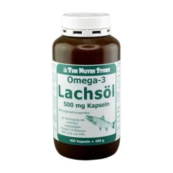 Discount The Nutri Store Omega 3 Lachsöl Kapseln, 400 St