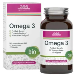 Discount GSE Omega 3 Perillaöl biologische Kapseln, 150 St