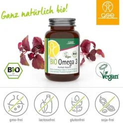 Discount GSE Omega 3 Perillaöl biologische Kapseln, 150 St