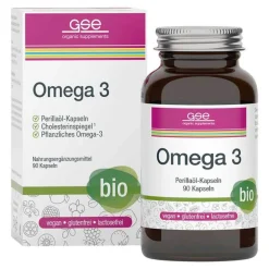 Outlet GSE Omega 3 Perillaöl biologische Kapseln, 90 St