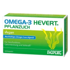Outlet Hevert Omega-3 pflanzlich Weichkapseln, 120 St