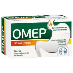 Clearance Omep Hexal 20 mg magensaftresistente Hartkapseln, 14 St