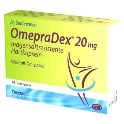 Best Omepradex 20 mg magensaftresistente Hartkapseln, 14 St