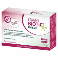 Clearance Omni Biotic Reise Pulver, 14X5 g