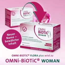 Outlet Omni Biotic Woman Pulver, 28X2 g