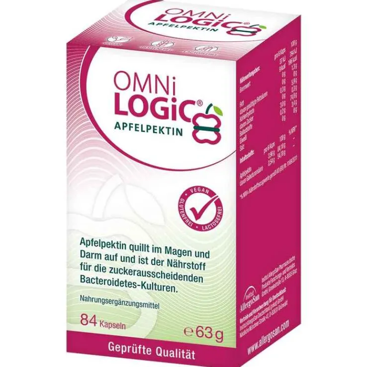 Omni Logic Apfelpektin Kapseln, 84 St