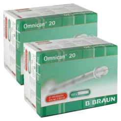 Online 20 0,5ml Insulinspritzen U-4 , 2x100 St Zubehör