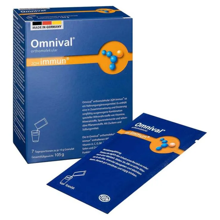 Omnival orthomolekular 2OH immun Granulat, 7 St