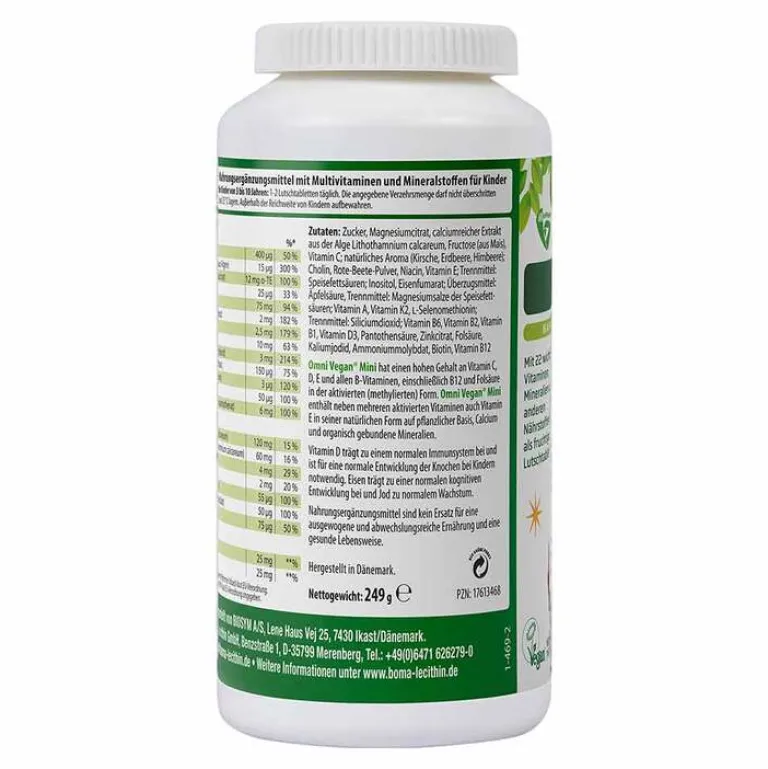 Outlet Omnivegan mini Multivitamine für Kinder Lutschtabletten , 150 St