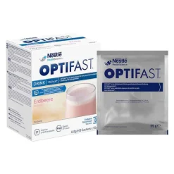 Online Optifast home Drink Erdbeere Pulver, 8X55 g