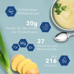 Optifast home Suppe Kartoffel-Lauch Pulver, 8X55 g