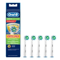 ORAL B Aufsteckbürsten Crossaction Bakterienschutz, 5 St