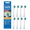 ORAL B Aufsteckbürsten Prec.Clean Bakteriensch.7 + 1, 8 St