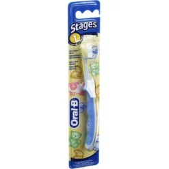 New Stages 1 Kinderzahnbürste 4 - 24 Monate, 1 St Kinder Zahnpflege|Für Kinder & Babys