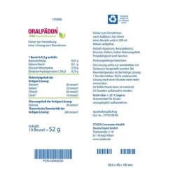 Best ® 240 Apfel-Banane, 10 St Kinder Elektrolyte|Mittel Gegen Durchfall & Erbrechen