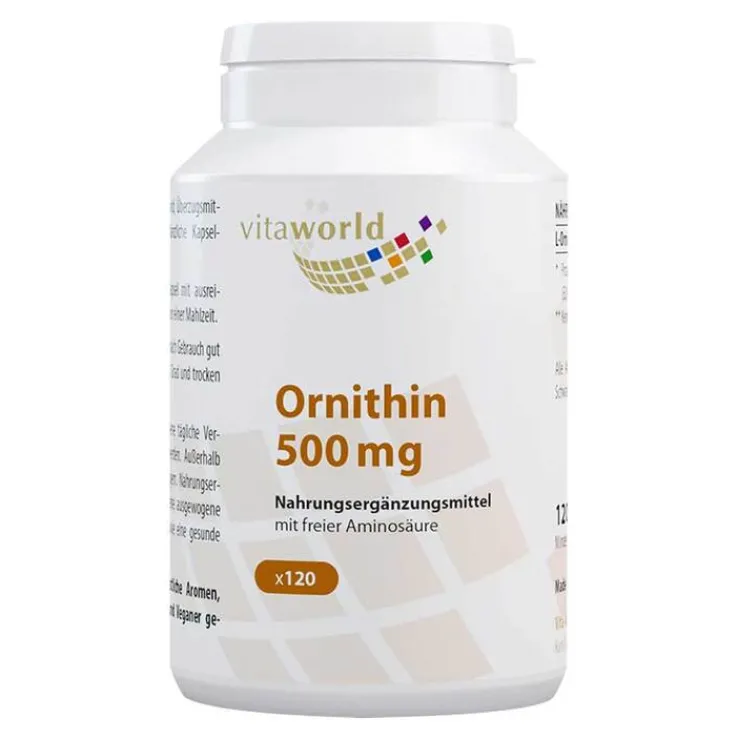 Ornithin 500 mg Kapseln, 120 St