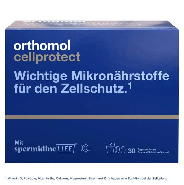 Discount Orthomol Cellprotect mit Spermidin Kombipackung, 1 St
