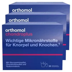 Discount chondroplus Kombipackung Granulat / Kapseln, 3x1 P Glucosamin-Chondroitin