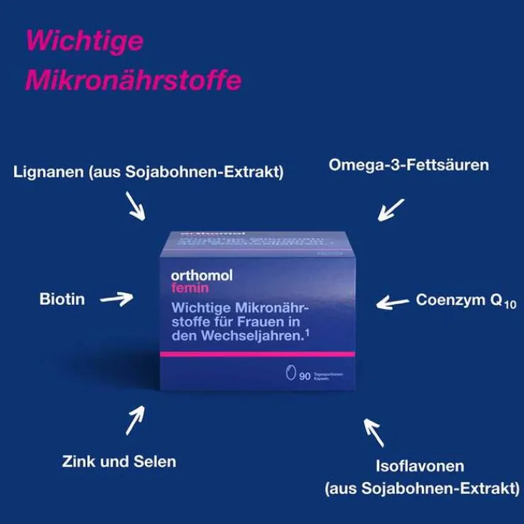 Orthomol Femin Kapseln, 180 St