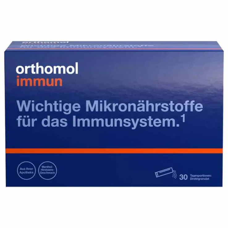 Orthomol Immun Direktgranulat Menthol-Himbeere, 30 St