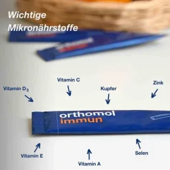 Orthomol Immun Direktgranulat Menthol-Himbeere, 30 St