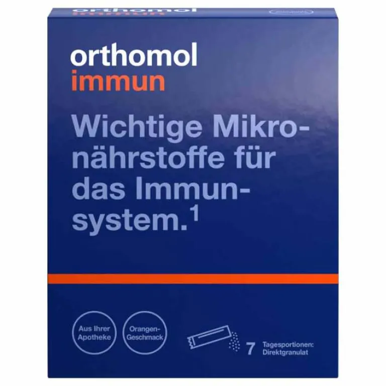 Best Orthomol Immun Direktgranulat Orange, 7 St