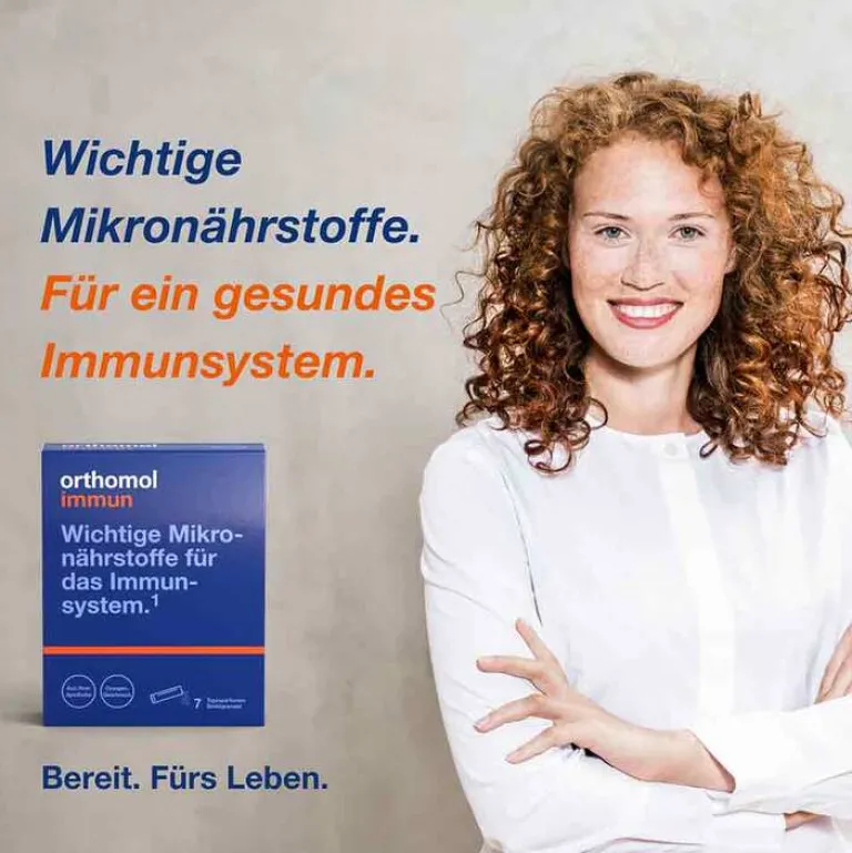 Best Orthomol Immun Direktgranulat Orange, 7 St