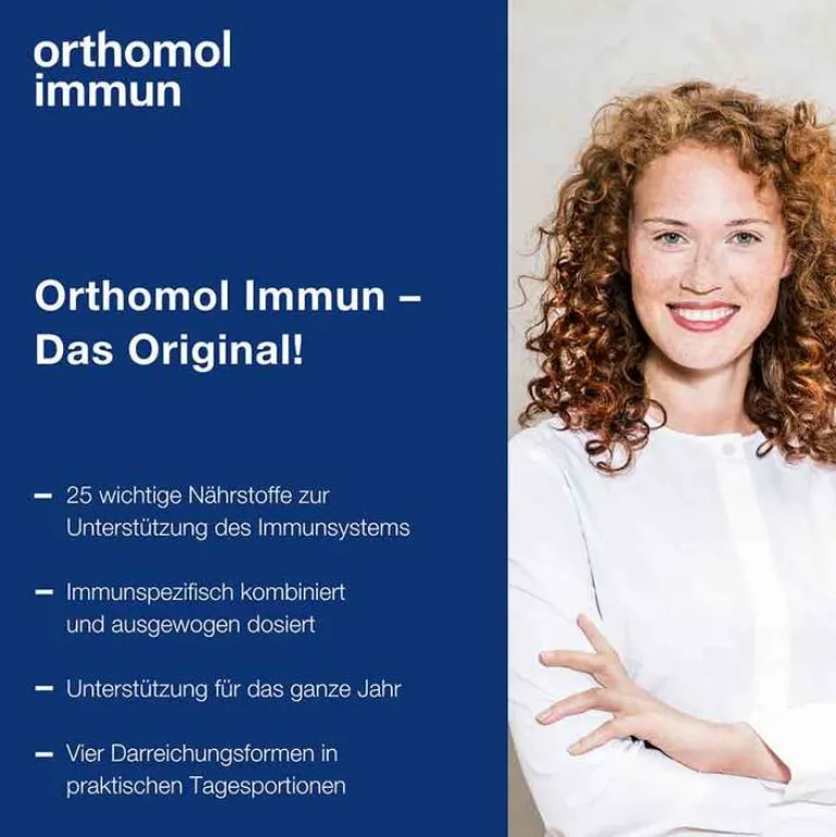 Hot Orthomol Immun Granulat Beutel, 15 St