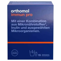 Orthomol Immun pro Granulat / Kapsel, 15 St