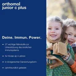 Junior C plus Kautabletten Waldfrucht, 30 St Kinder Multivitamine