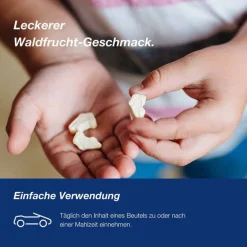 Junior C plus Kautabletten Waldfrucht, 30 St Kinder Multivitamine