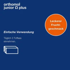 Discount Junior Omega plus Kaudragees, 90 St Kinder Konzentration Und Lernen