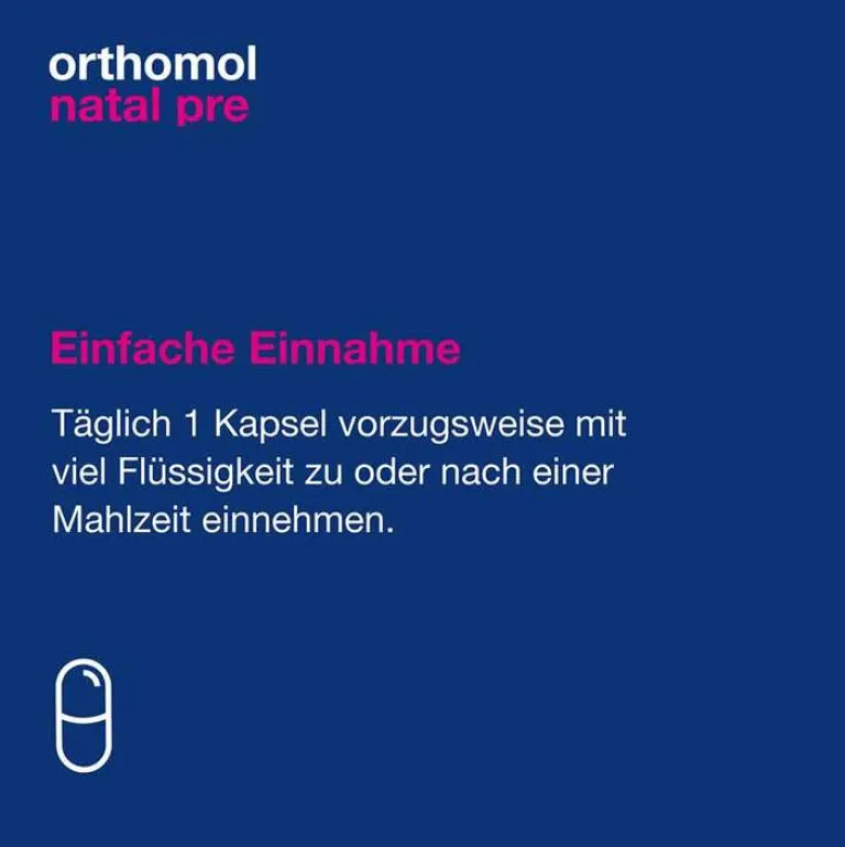 Clearance Orthomol Natal pre Kapseln, 30 St
