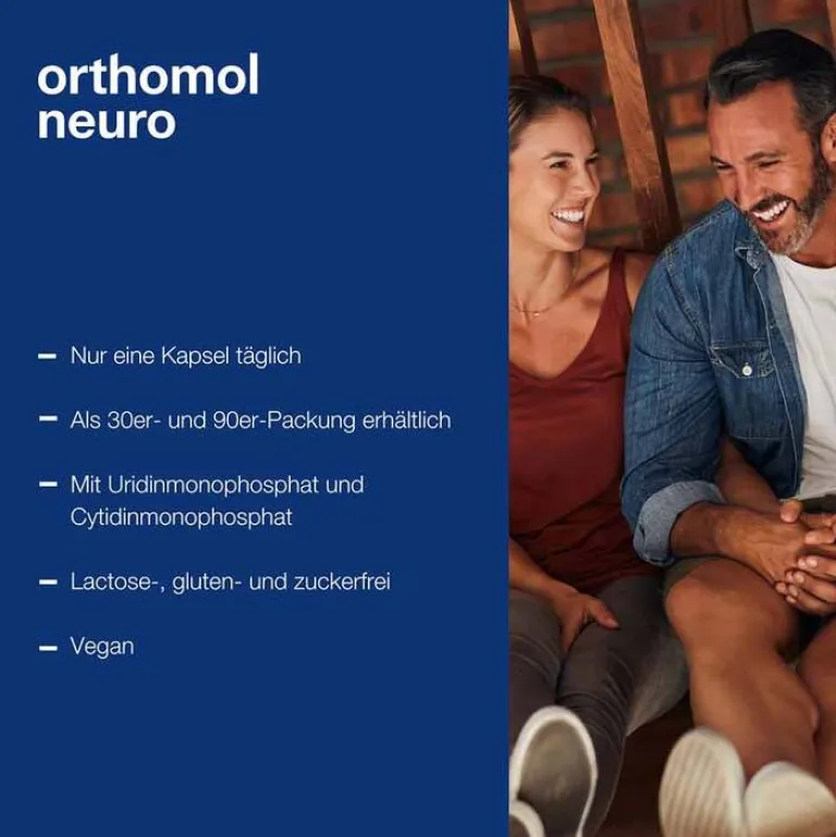 Online Orthomol neuro Kapseln, 90 St