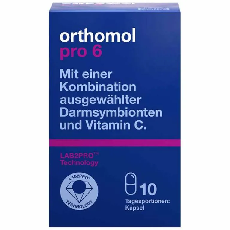 Discount Orthomol pro 6 Kapseln, 10 St
