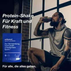 Sale Sport Protein Pulver Vanille, 640 g Eiweiß