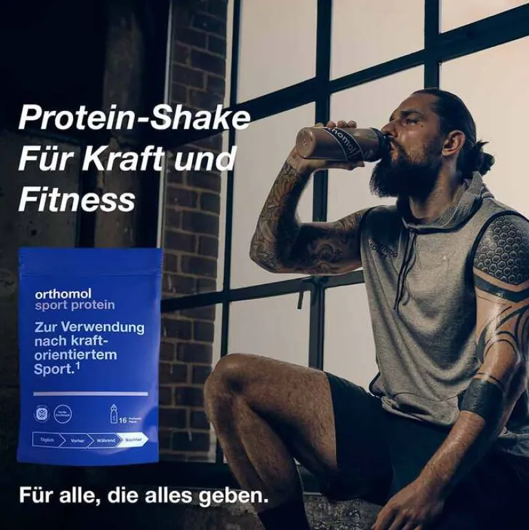 Sale Sport Protein Pulver Vanille, 640 g Eiweiß