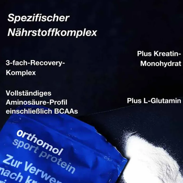 Sale Sport Protein Pulver Vanille, 640 g Eiweiß