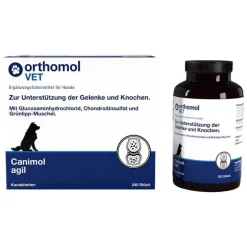 Discount Orthomol Vet Canimol agil Kautabletten für Hunde, 240 St