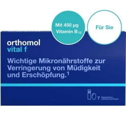 Hot Vital F Trinkfläschchen, 7 St Hirnleistung & Nerven