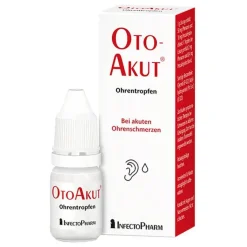 Clearance Otoakut 50 mg/g + 10 mg/g Ohrentropfen Lösung, 10 g