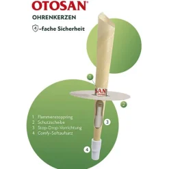 Hot Otosan Ohrenkerze, 5X2 St