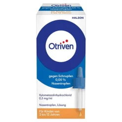 Otriven gegen Schnupfen 0,05 % Nasentropfen für Kinder, 10 ml