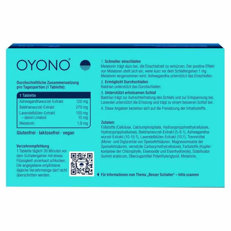 Oyono Nacht Intens Tabletten, 20 St