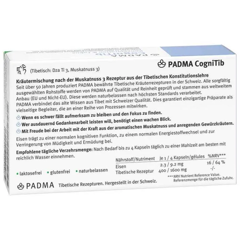 Hot Padma Cognitib Kapseln, 60 St