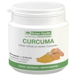 Panaceo Green Health Curcuma Kapseln, 90 St