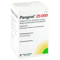 Clearance Pangrol 25000 Hartkapseln mit magensaftresistent überzogene Pell., 100 St
