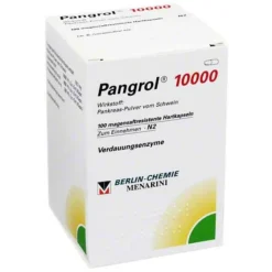 Hot Pangrol 10000 Hartkapseln mit magensaftresistent überzogene Pell., 100 St