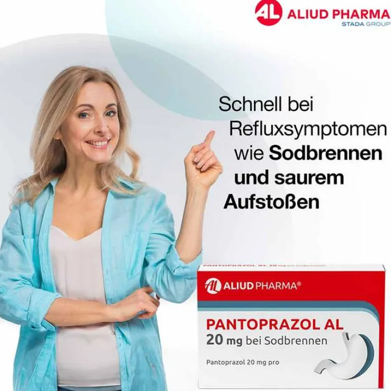 Discount Pantoprazol AL 20 mg bei Sodbrennen, 7 St Sodbrennen Medikamente|Pantoprazol