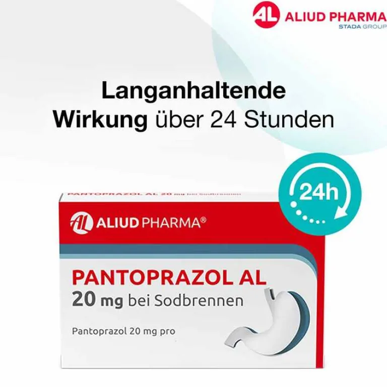 Discount Pantoprazol AL 20 mg bei Sodbrennen, 7 St Sodbrennen Medikamente|Pantoprazol